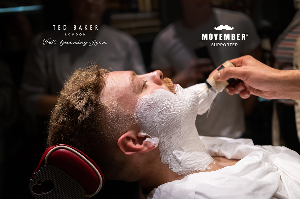 Ted’s Grooming Room x Movember: Join Us in Support of Men’s Health!